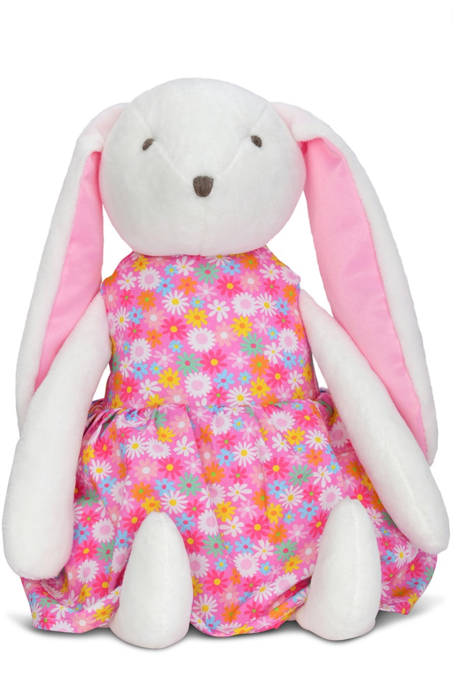 Floral Bunny Plush