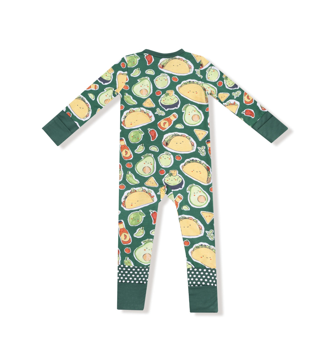 Happy Tacos- 2 Way Zipper Romper