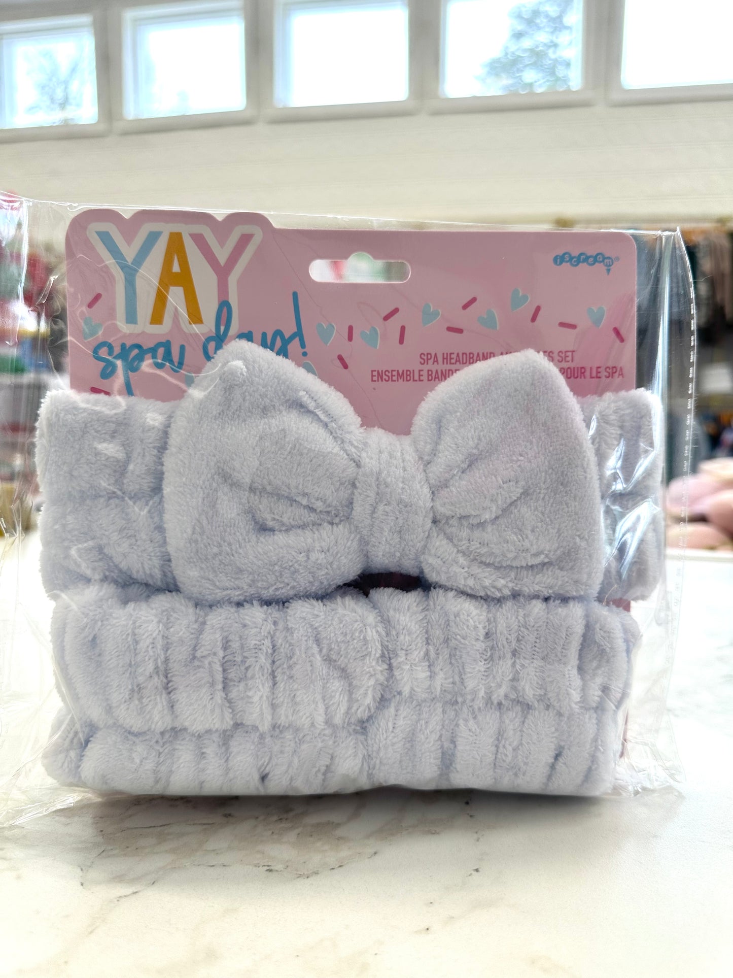 Sprinkle Spa Day Headband and Cuff Set