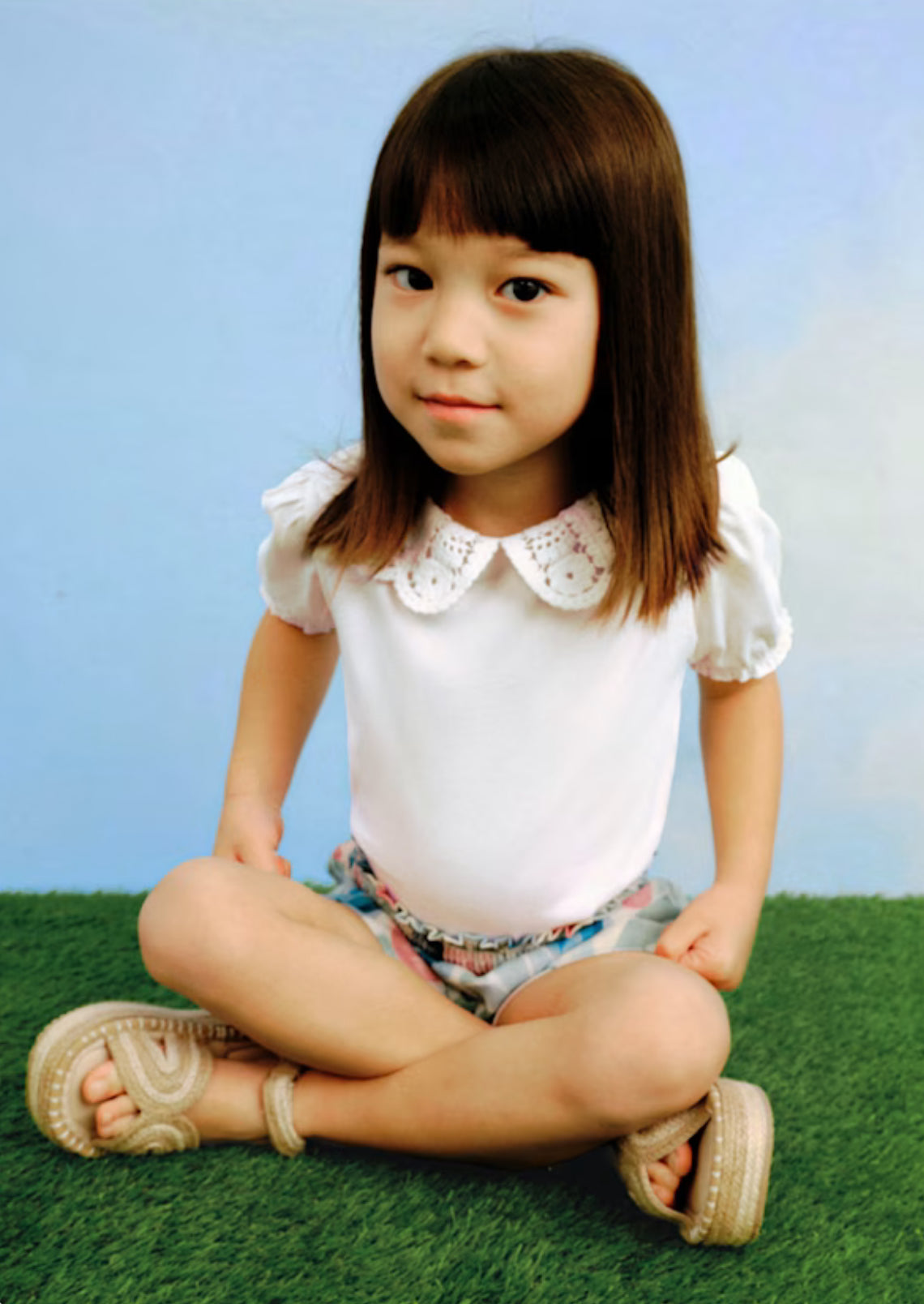 Crochet Collar Tshirt