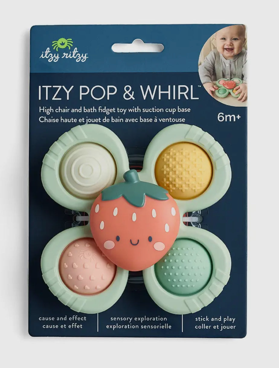 Itzy Pop and Whirl- Bath/Travel Toy