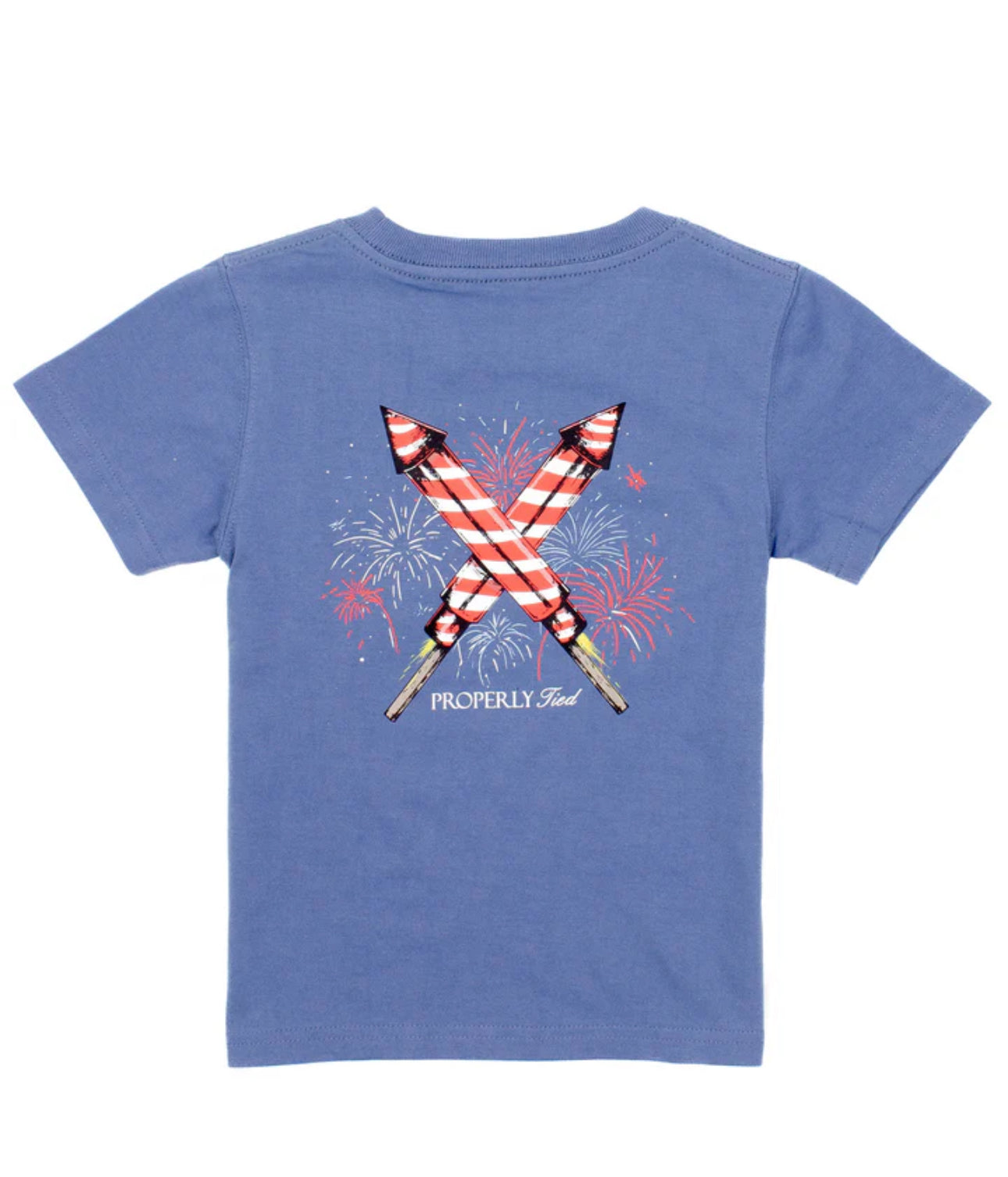 Boys Firecracker SS Space Blue