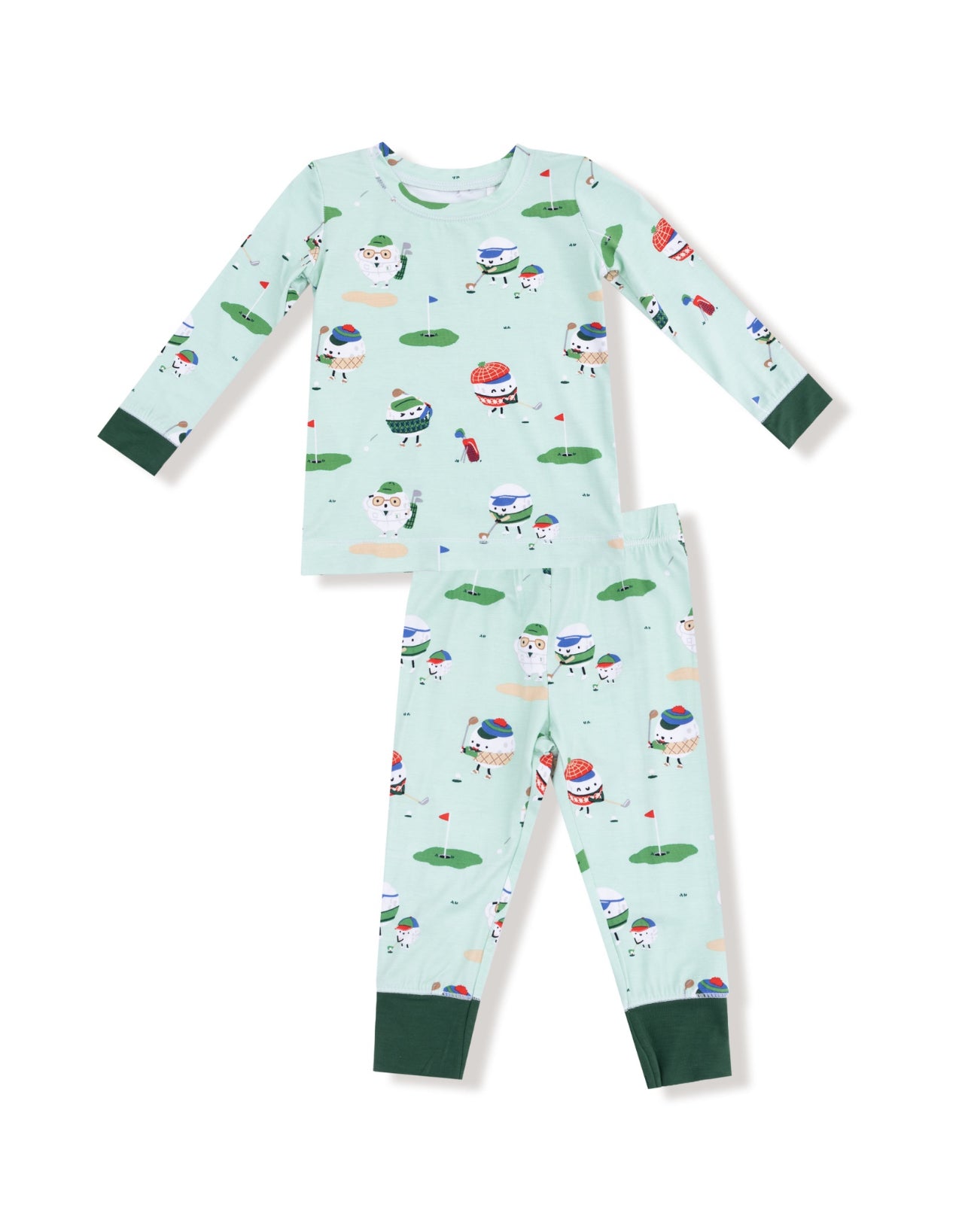 Golf Pros - Green L/A Loungewear Set