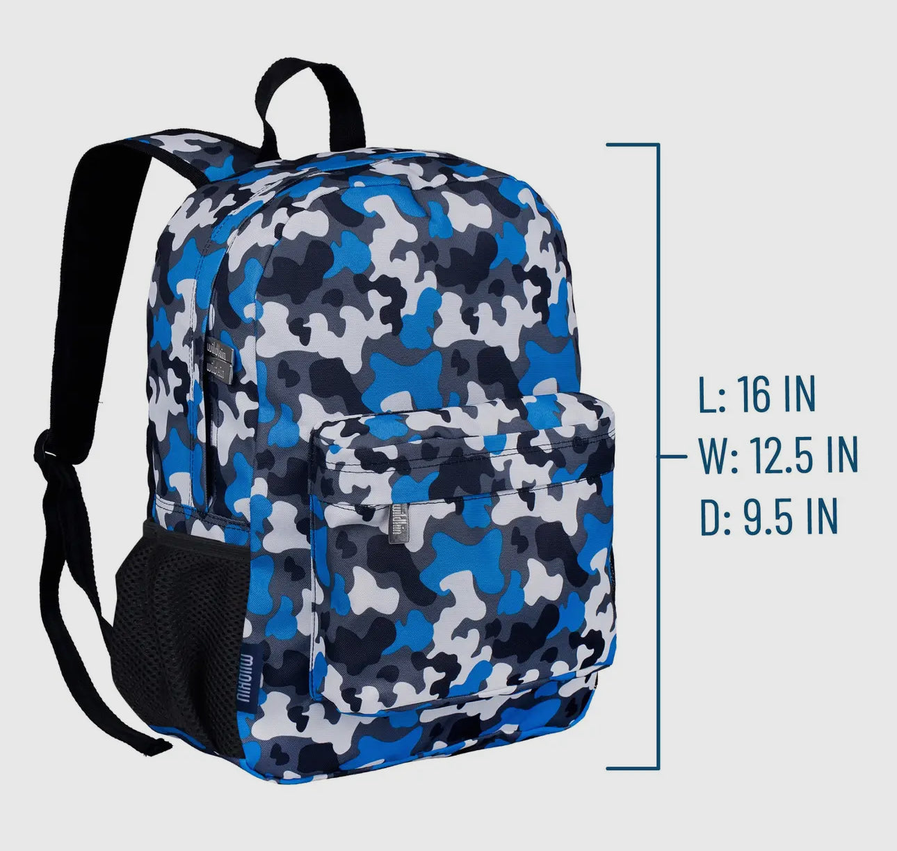 Blue Camo Backpack 16in