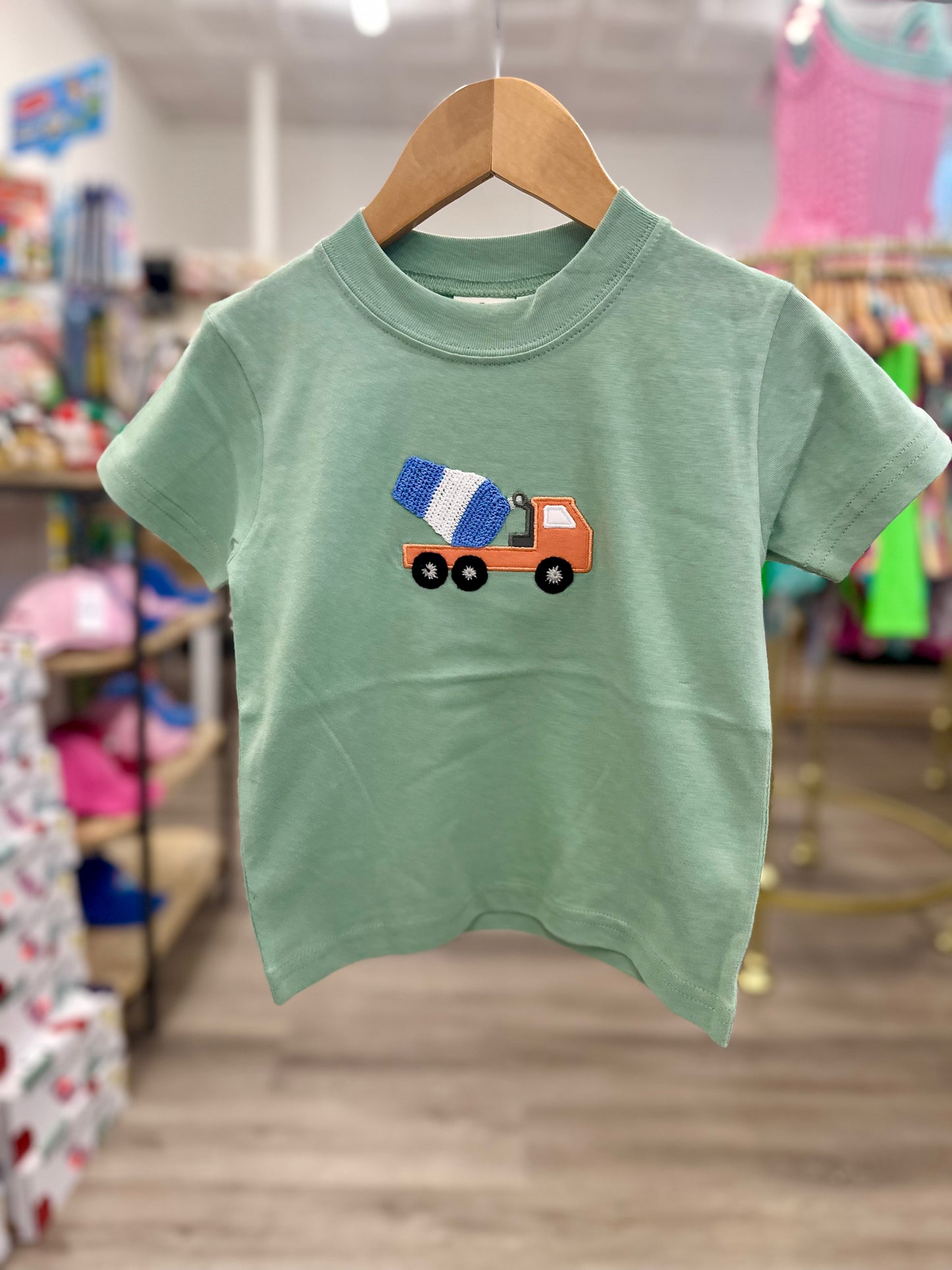 Cement Mixer SS Tshirt, Med. Ambrosia