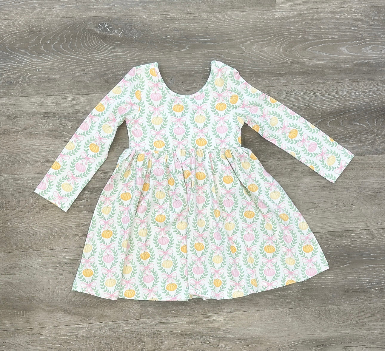 Pumpkin Twirl Dress