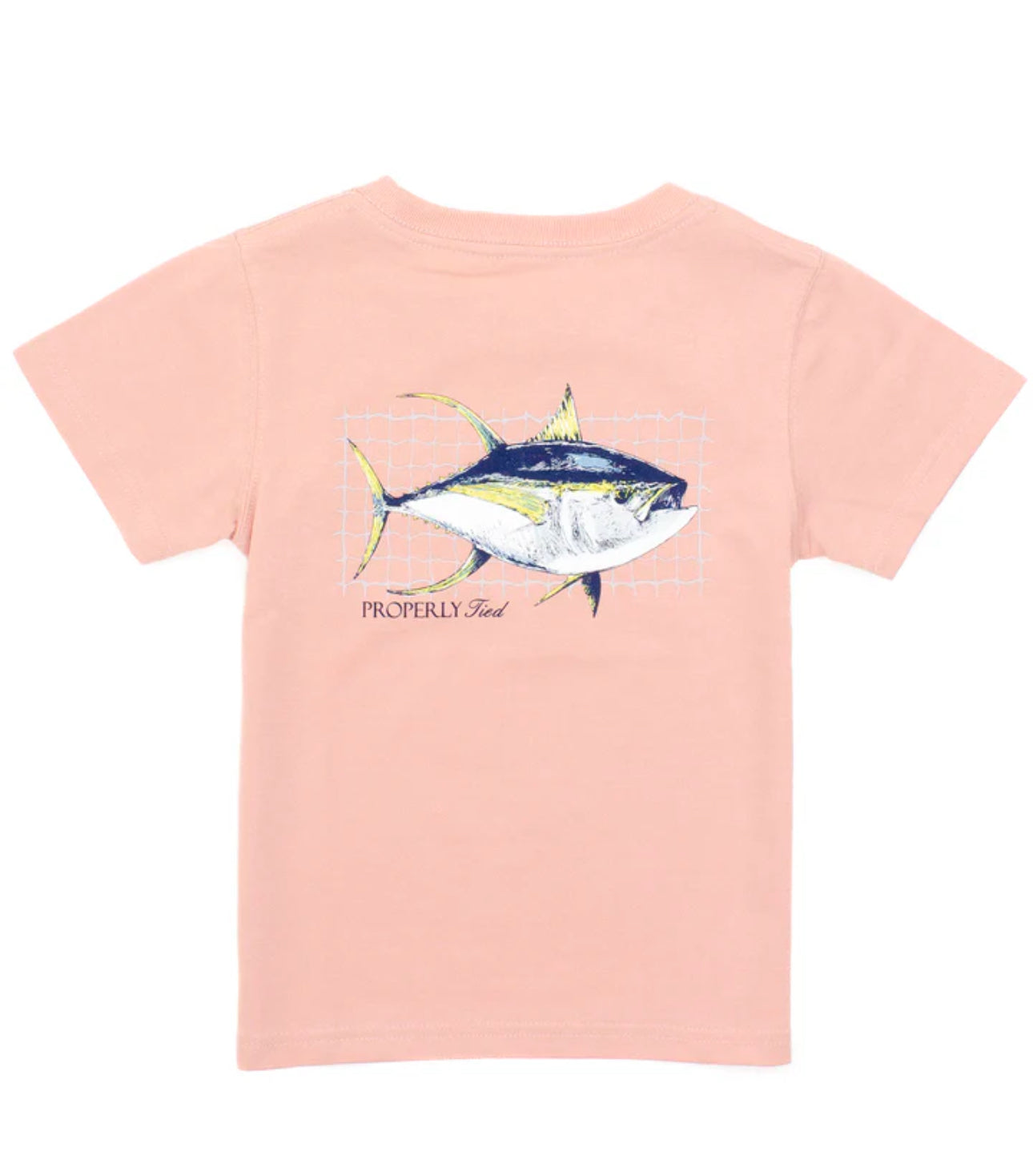 Boys Tuna SS Peach