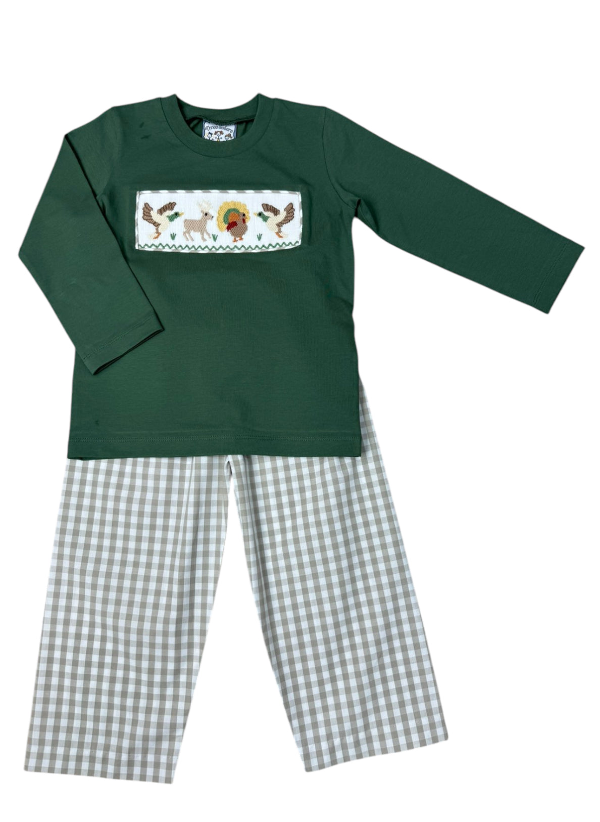 Boys Life Smocked Pant Set