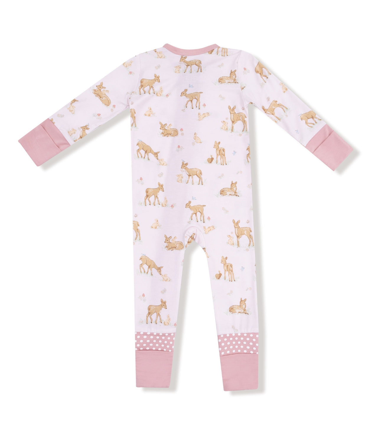 Little Fawn- 2 Way Zipper Romper