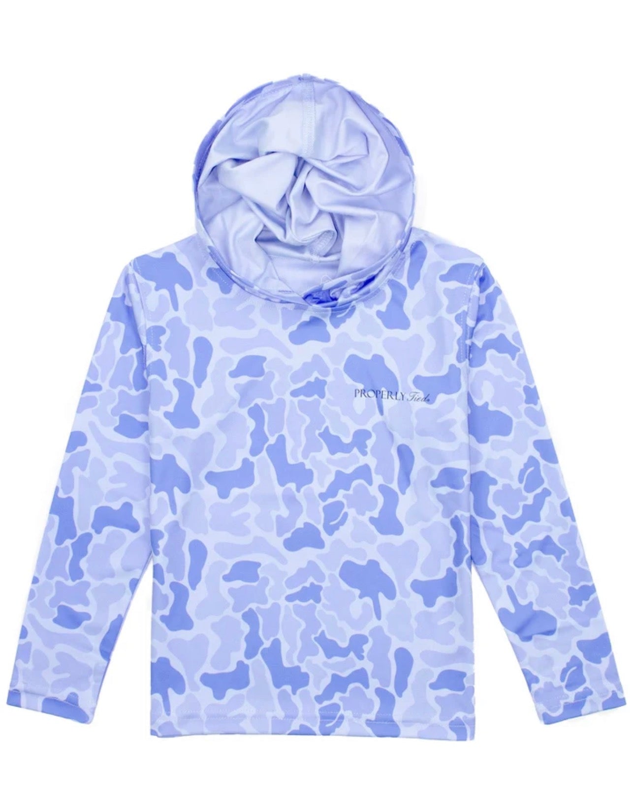 Boys Sportsman Performance Hoodie River Camo