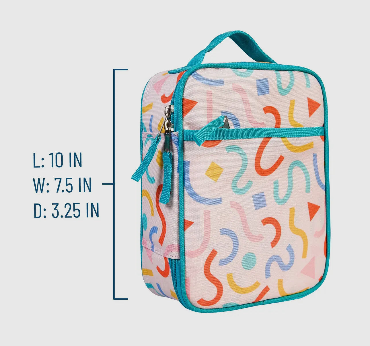 Confetti Peach Recycled Eco Lunch Bag