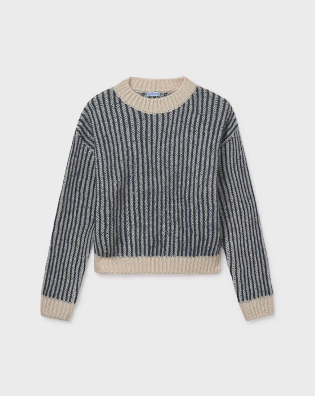 Girl Knit Sweater-Petroleum