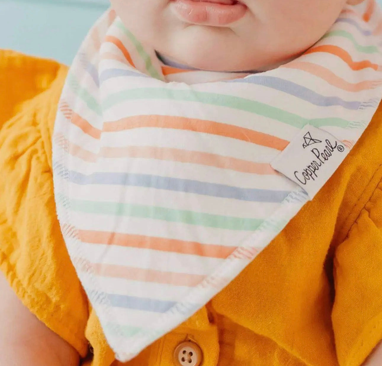 Cheery- 4 Pack Baby Bandana Bibs