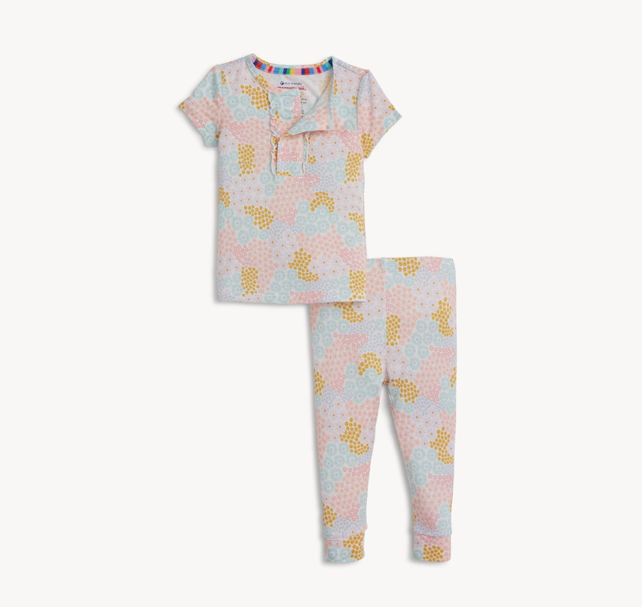 Harper Modal Magnetic S/S Long Pant Pj set
