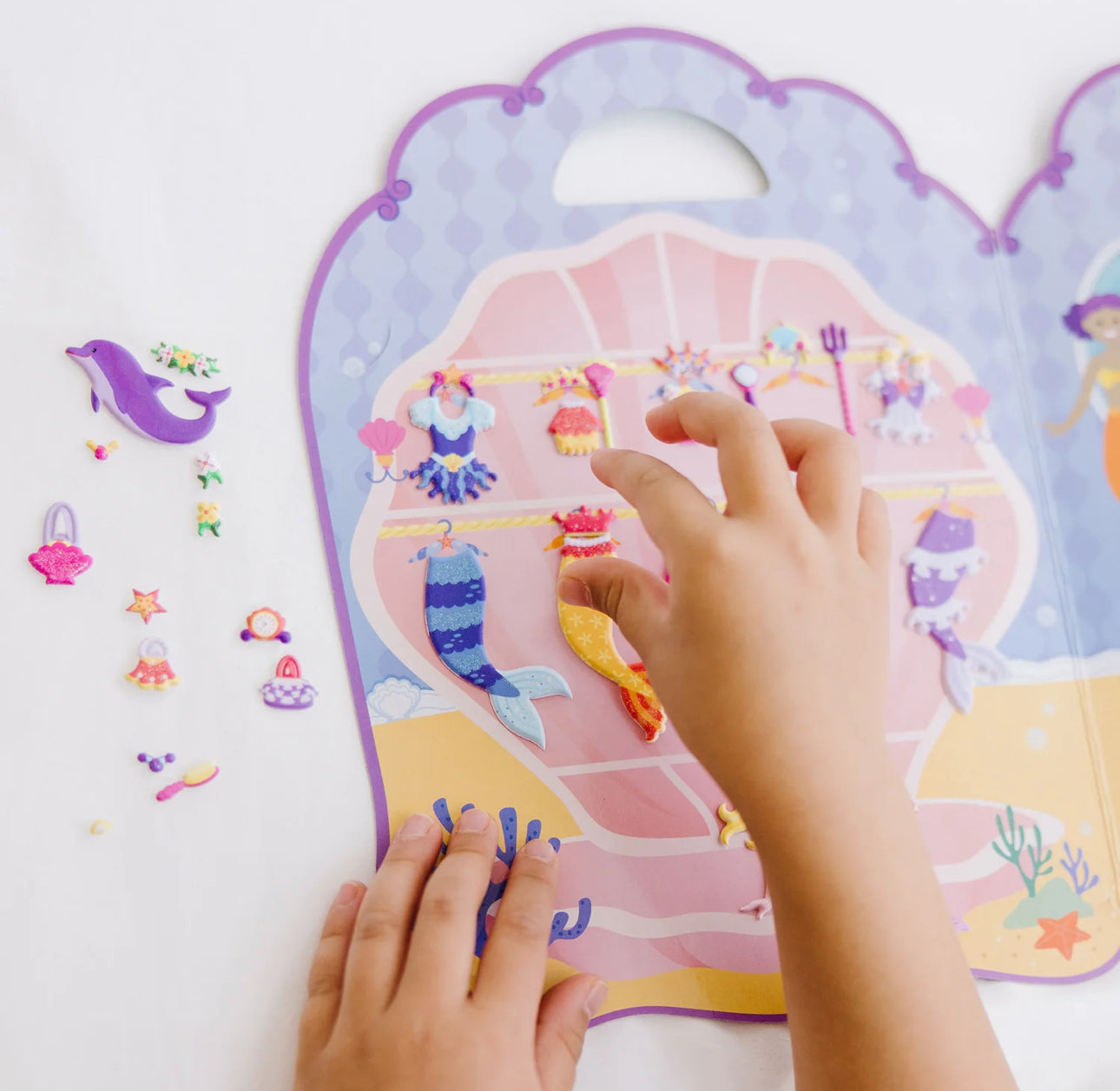 Puffy Sticker Play Set - Mermaid