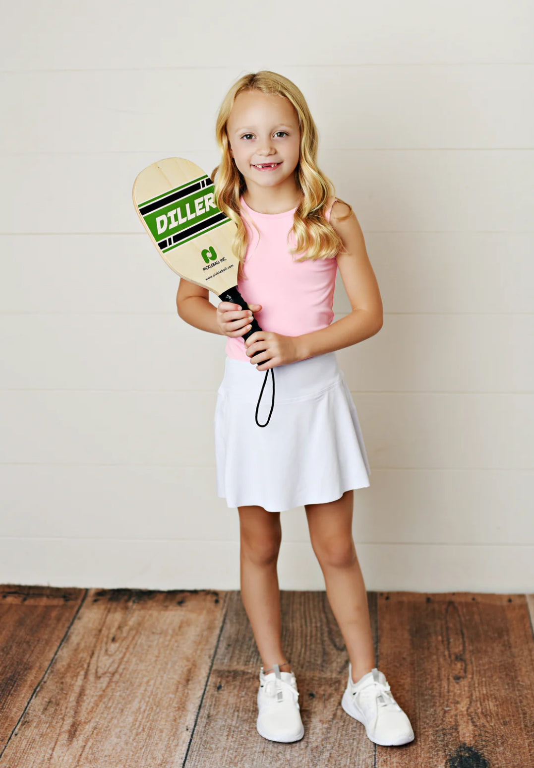 White Tennis Skort