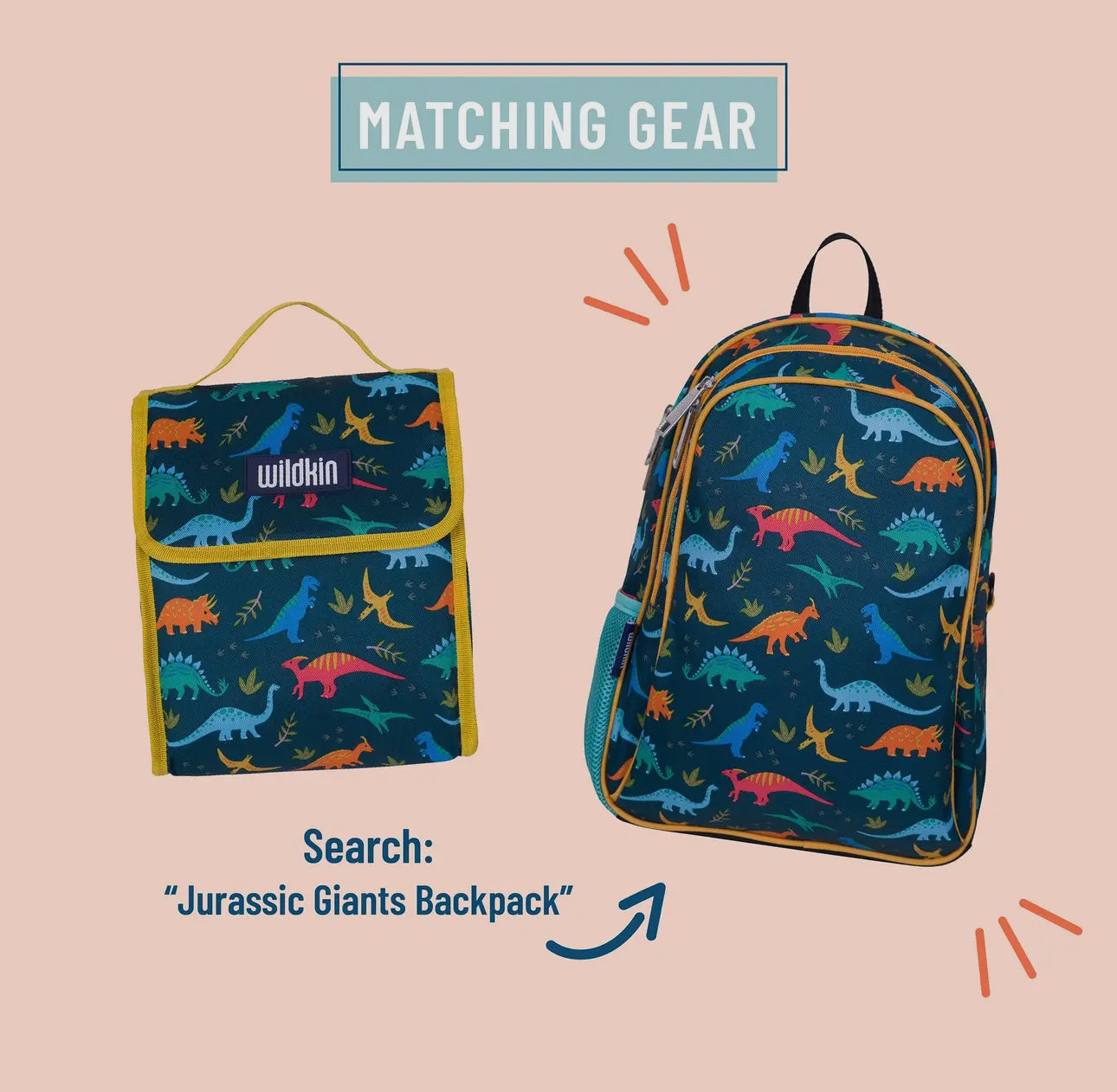 Jurassic Dinosaurs Lunch Bag