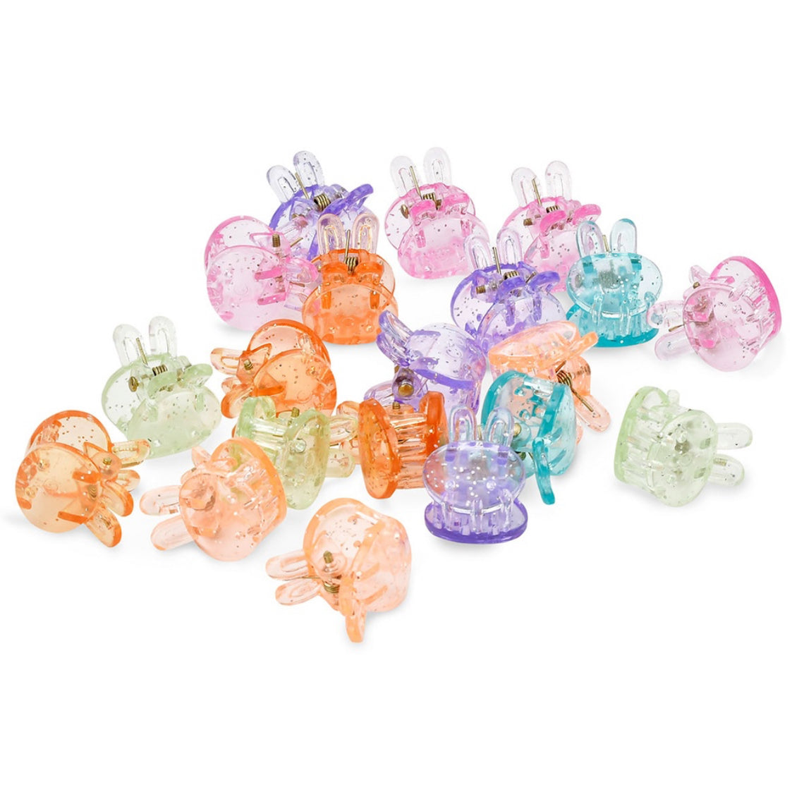 Carrot Mini Bunny Clips