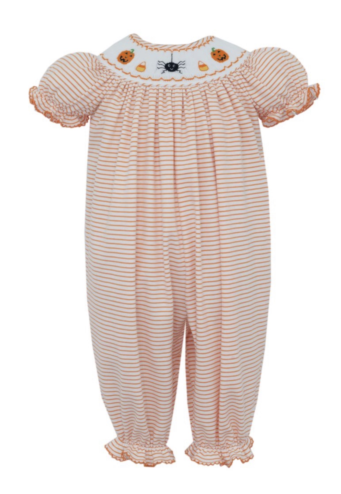 JACK o'LANTER GIRL´S - Orange Knit Stripe Long Bishop Bubble