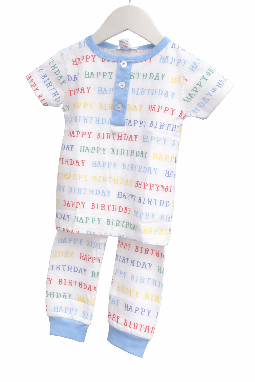 PIMA Happy Birthday Boys Pajama set