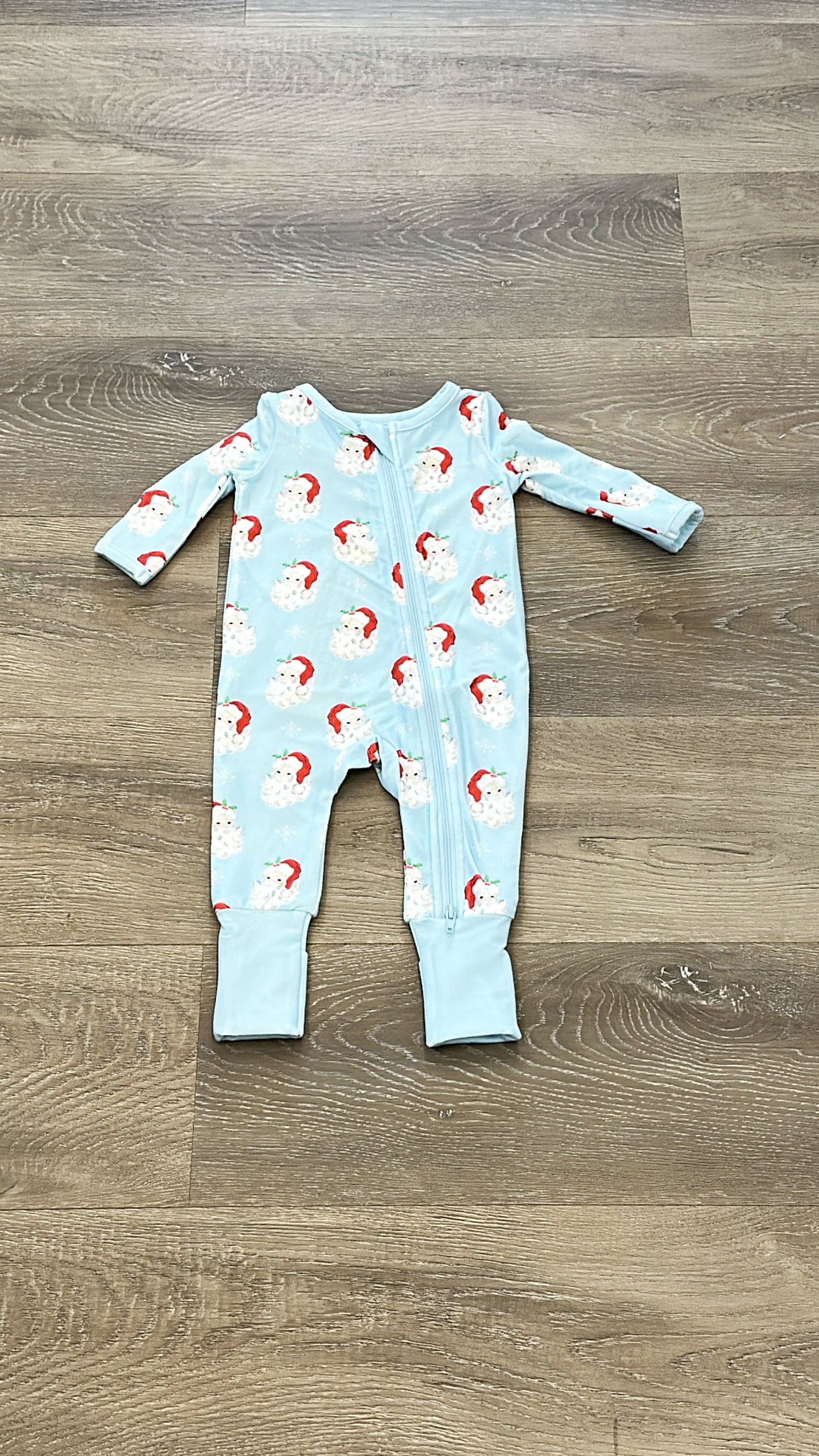 Blue Butterknit Layette