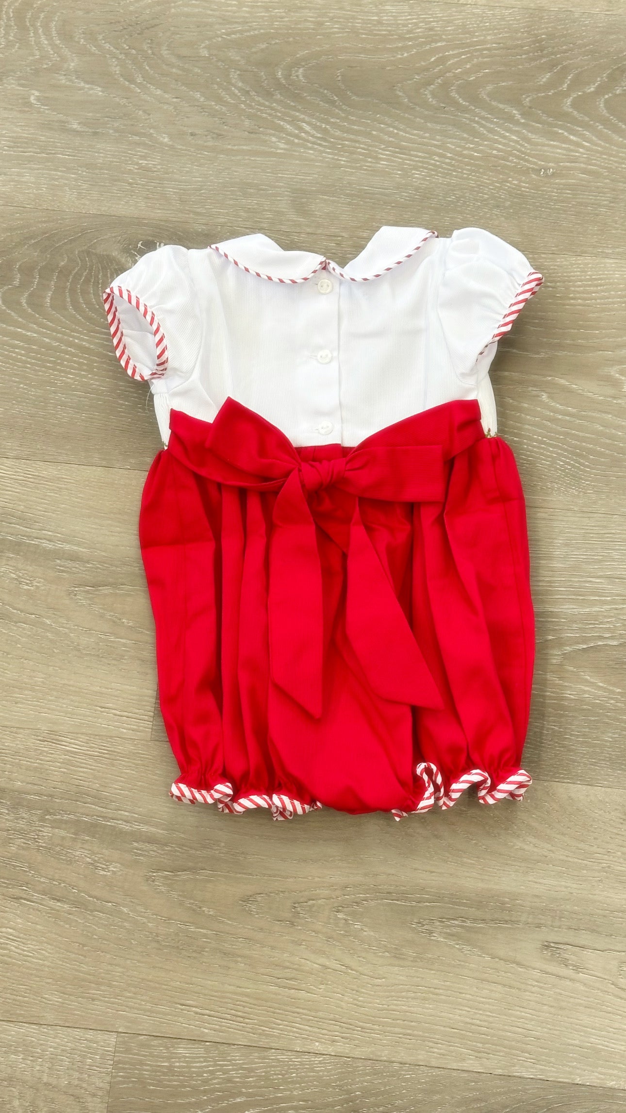 Gingerbread Smocked Bishop Bubble