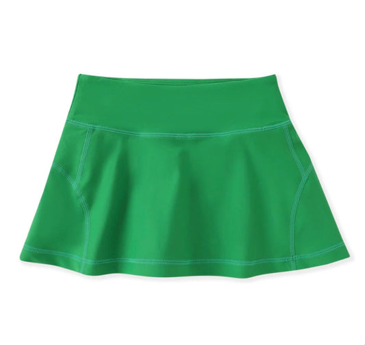 Green/Pink Tennis Skort