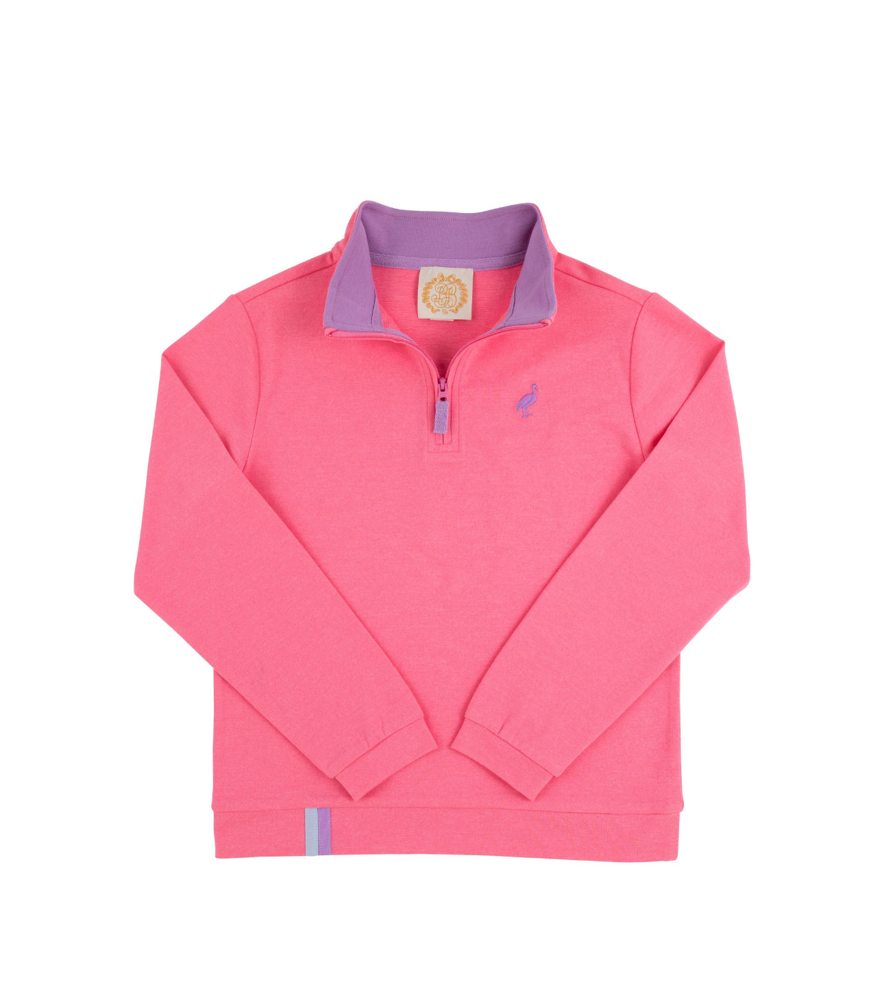 Prepletica Hayword Half Zip, Romany Rose/Valley High Violet
