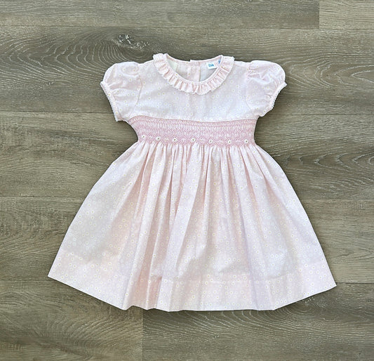 Daisy Smocked Dress (ties in the back)