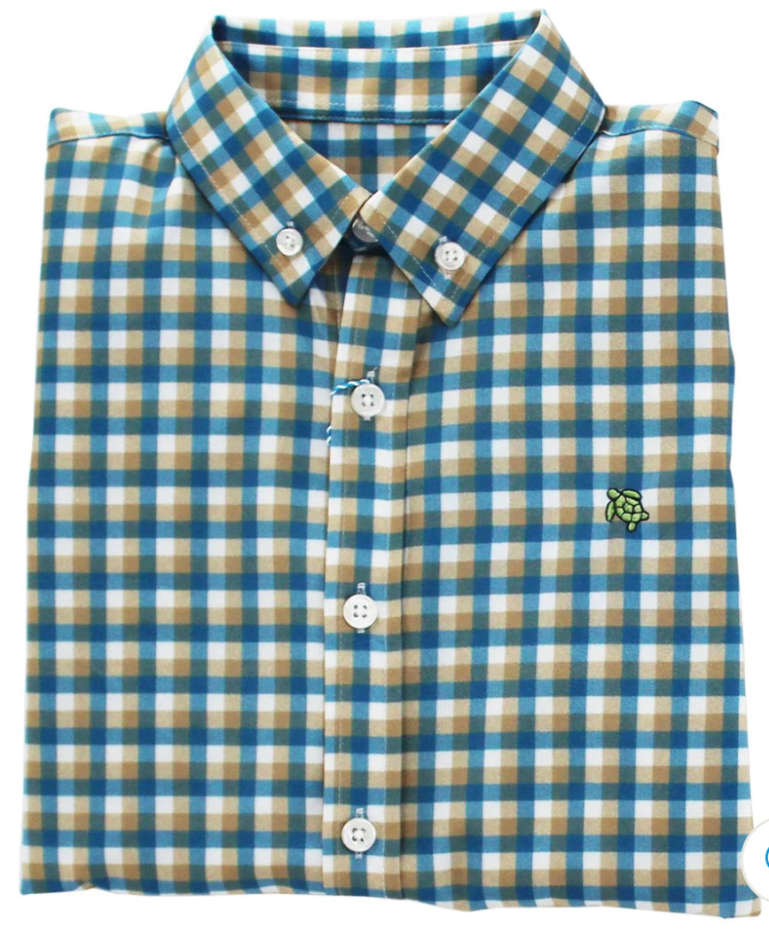 Performance Roscoe Button Down Shirt-Oakland