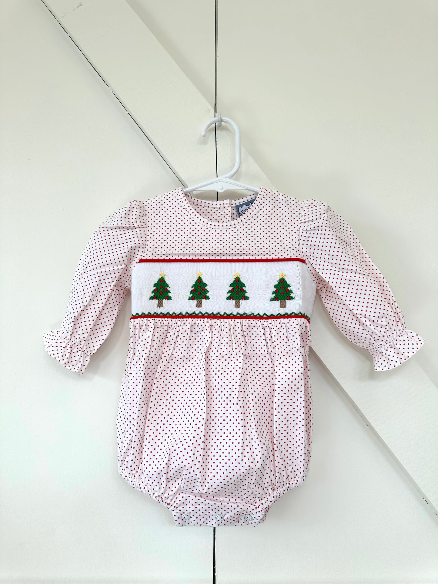 Christmas Tree Long Sleeve Bubble