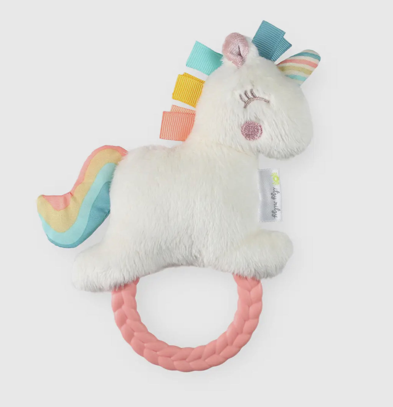 Ritzy Rattle Pal-Plush Rattle Pal with Teether, Unicorn