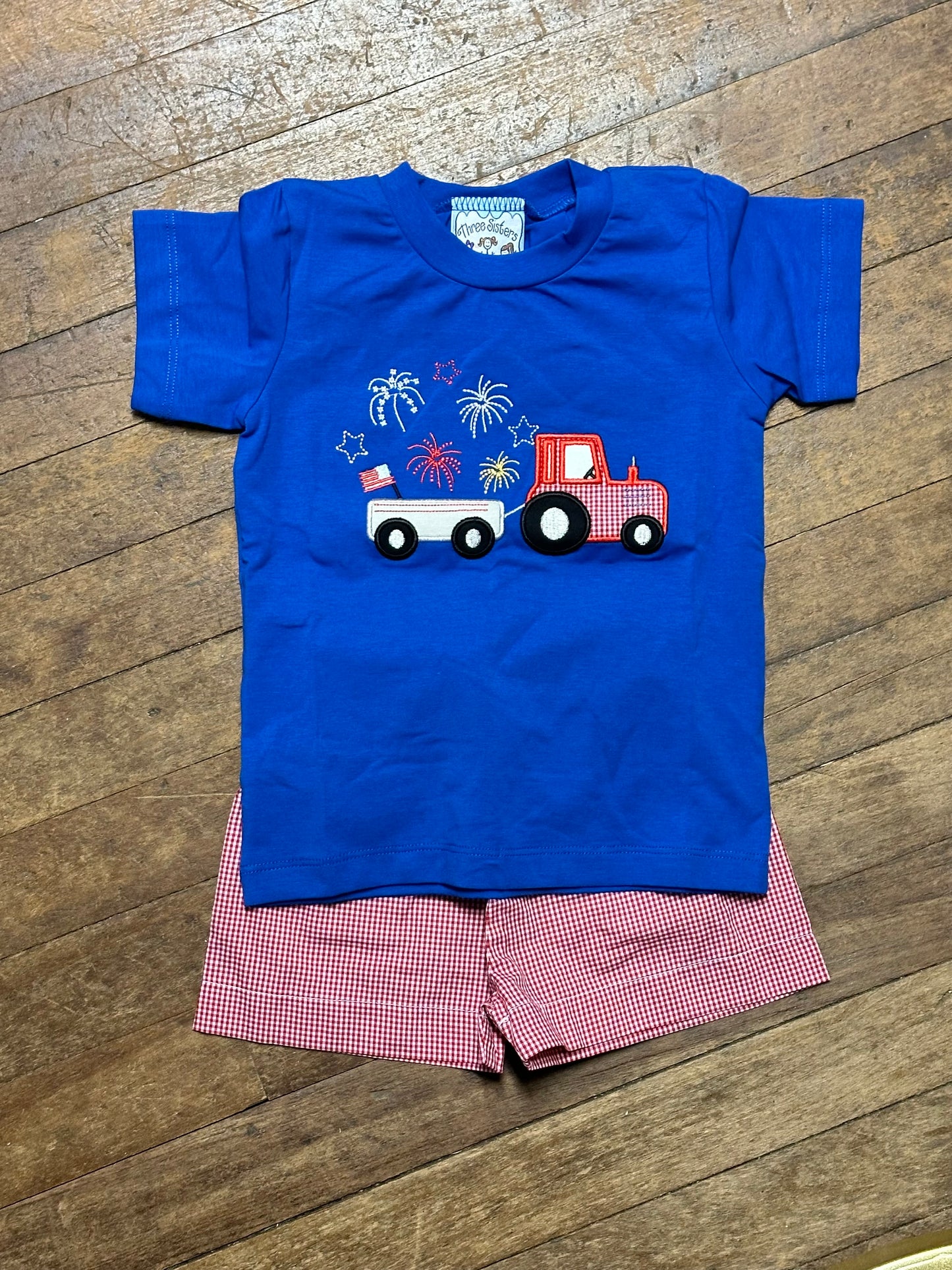 Firework Fun Boys Short Set