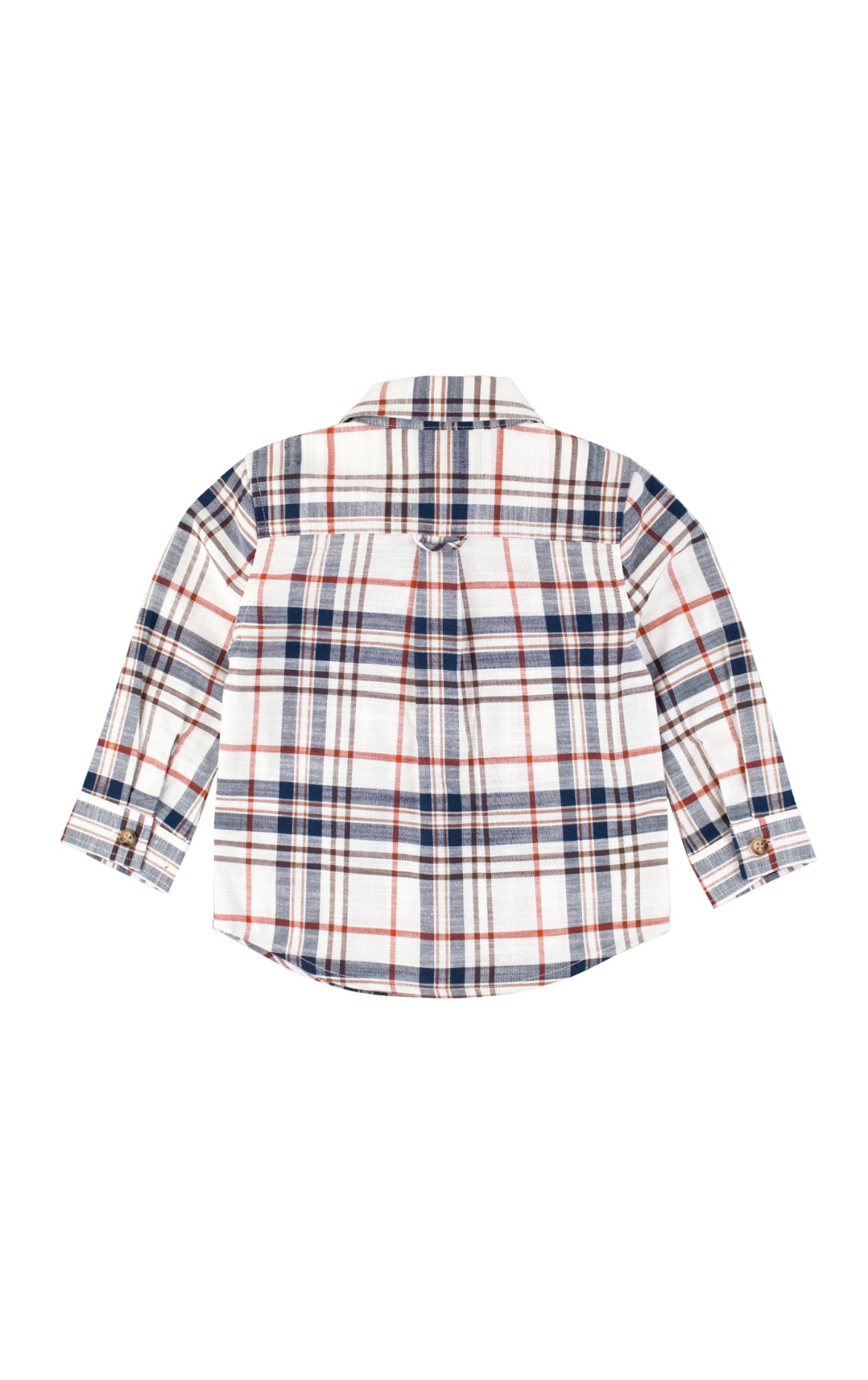 Long Sleeve Button Down- Homegrown Harvest Plaid