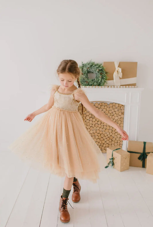 Jolie Dress in Golden Child