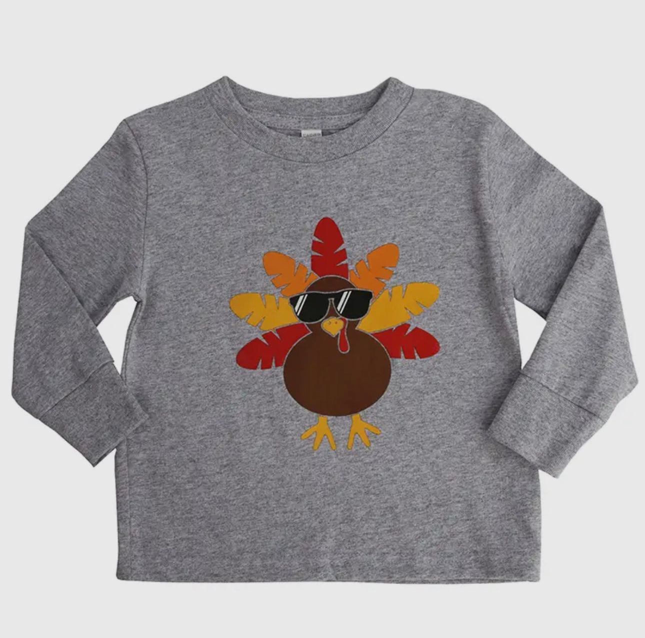 Boys Cool Turkey Long Sleeve Shirt