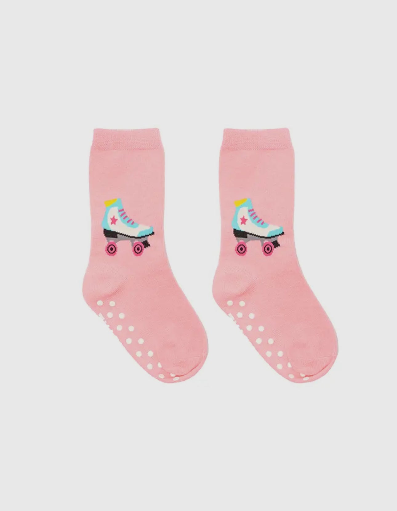 3D Packaged Crew Socks-Kids-Roller Skates