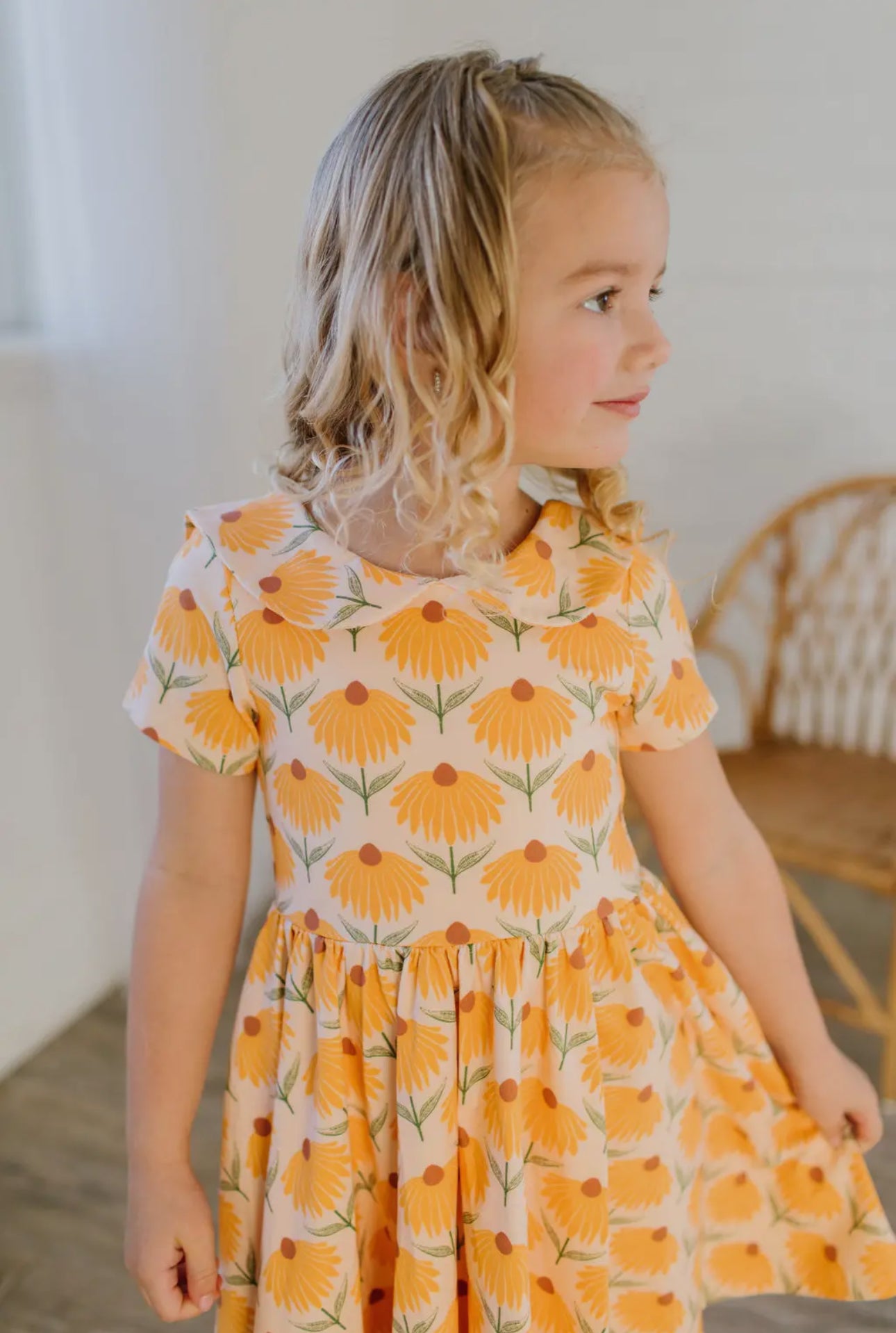 Elizabeth Dress in Sunflower