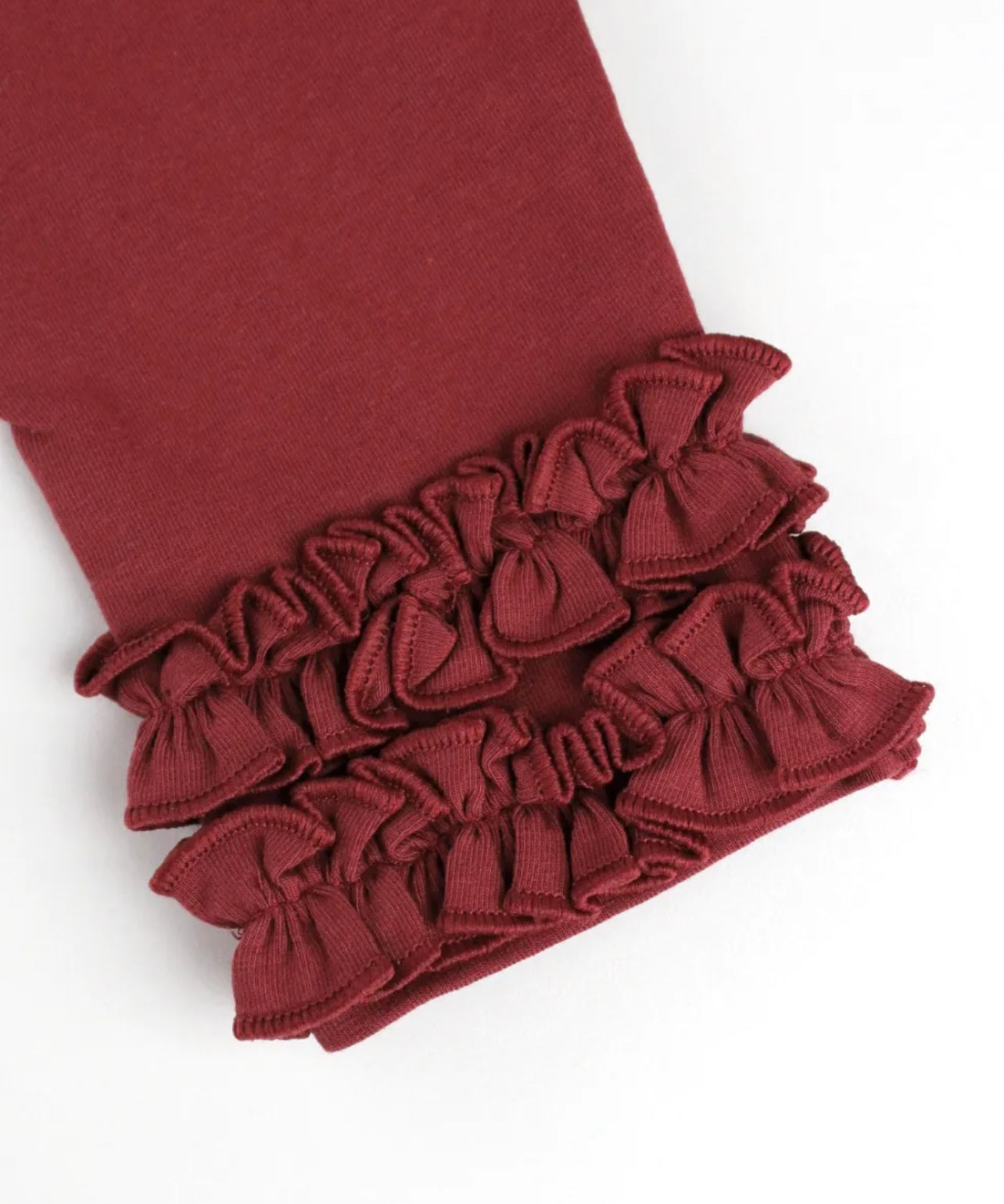 Rosewood Solid Ruffle Leggings