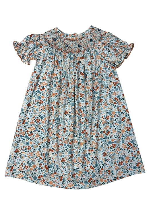 Autumn Blooms Smocked Geo Bishop
