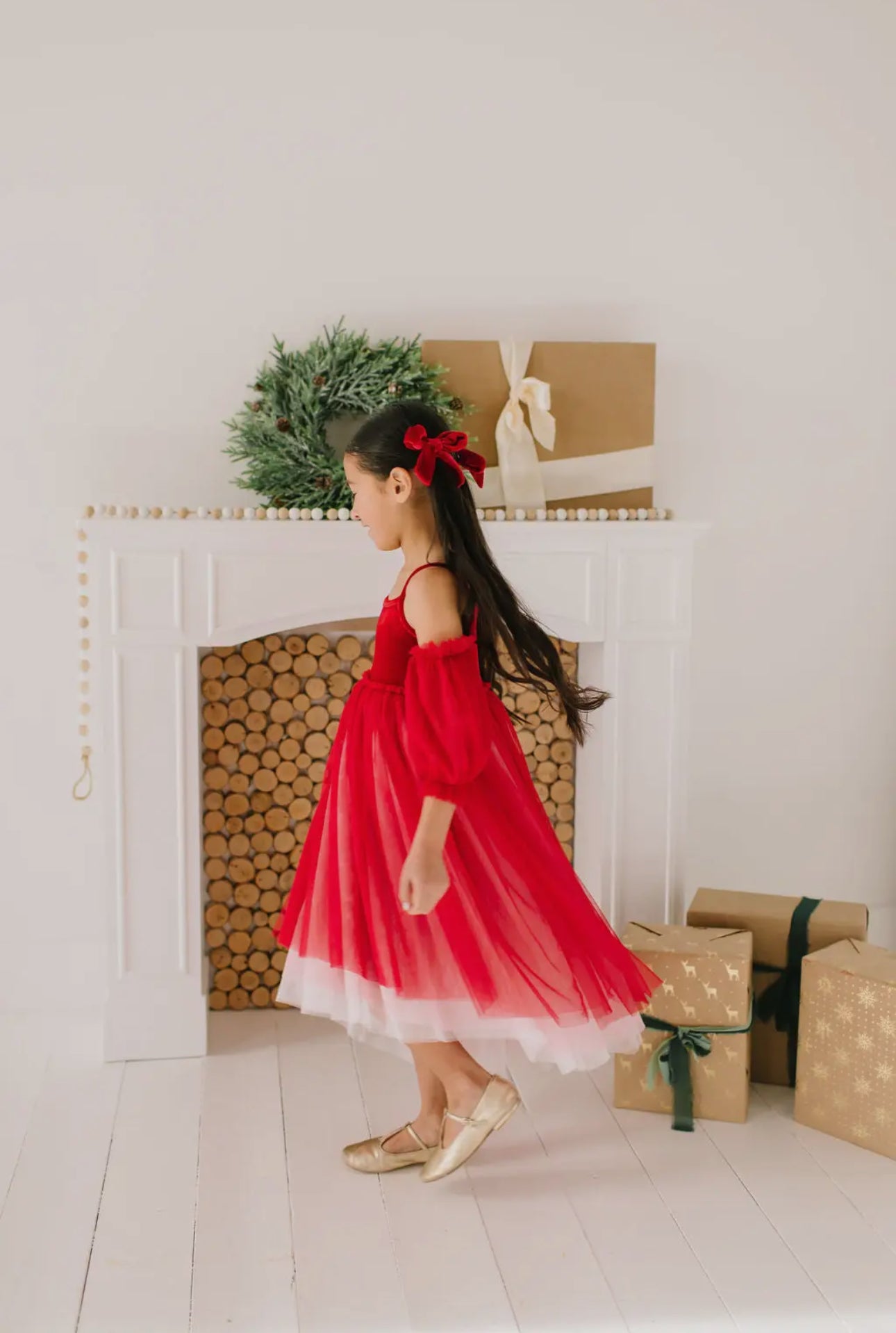 Everly Dress in Candy Cane