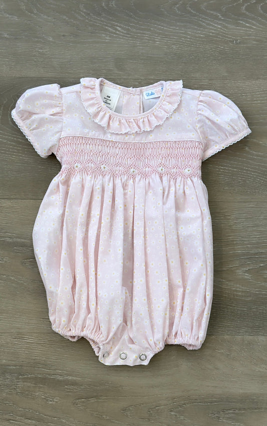 Daisy Smocked Bubble
