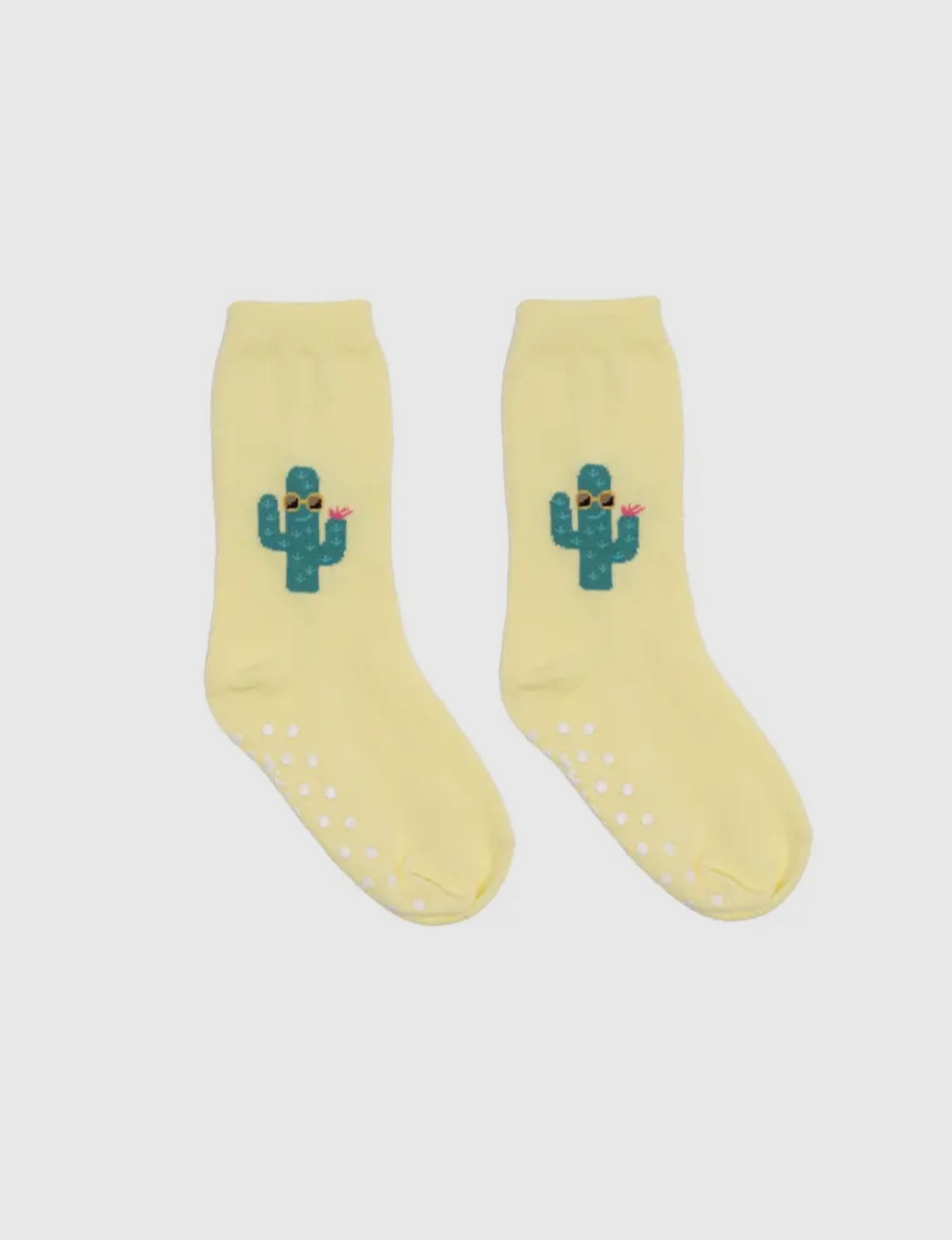 3D Packaged Crew Socks-Kids-Cool Cactus