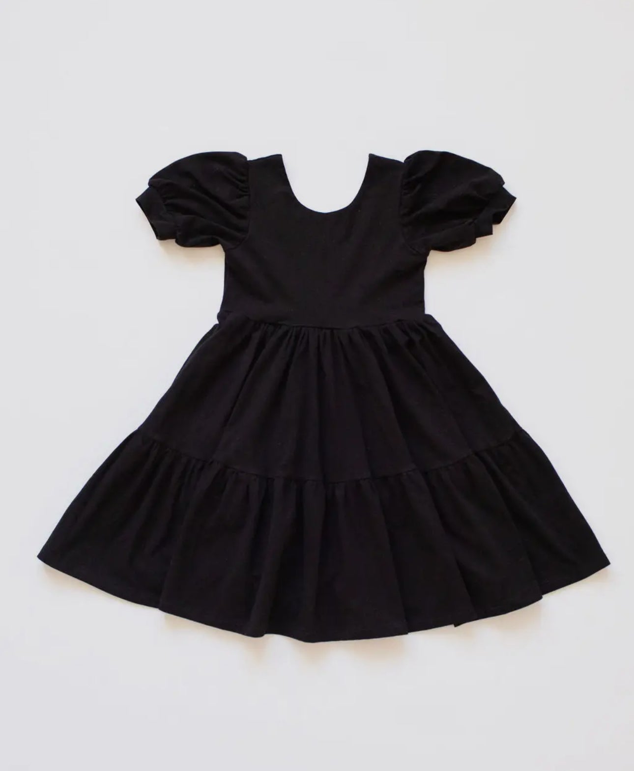 Puff Dress in Midnight