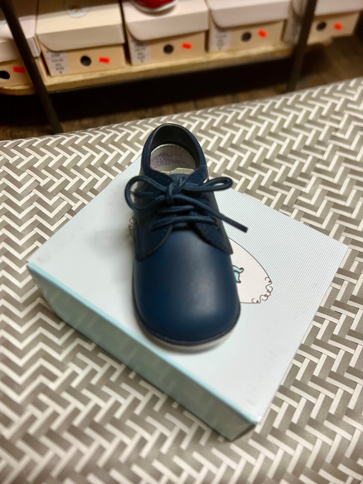 James Waxed Leather Lace Up Shoe