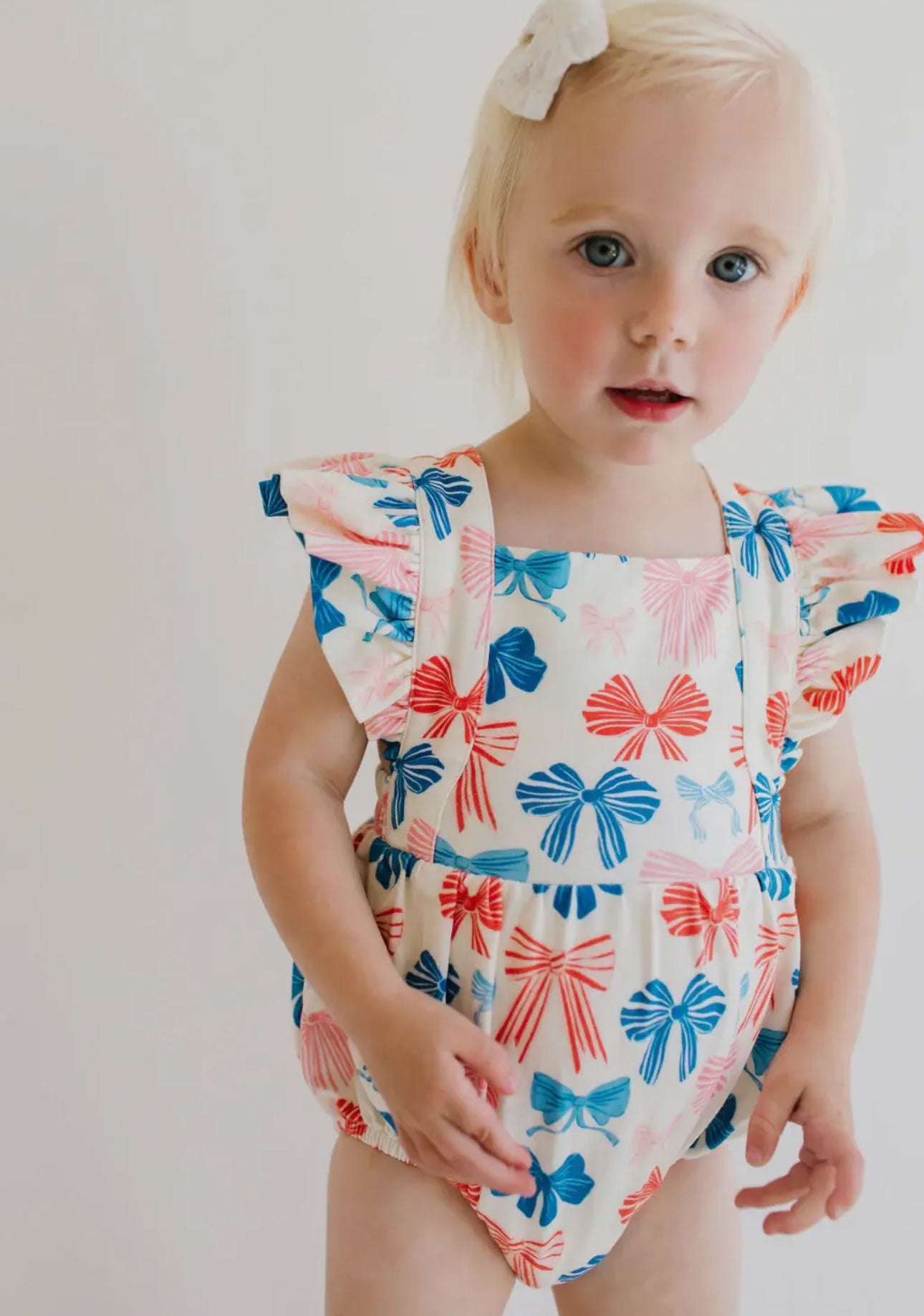 Emmy Bubble in Patriotic Bows
