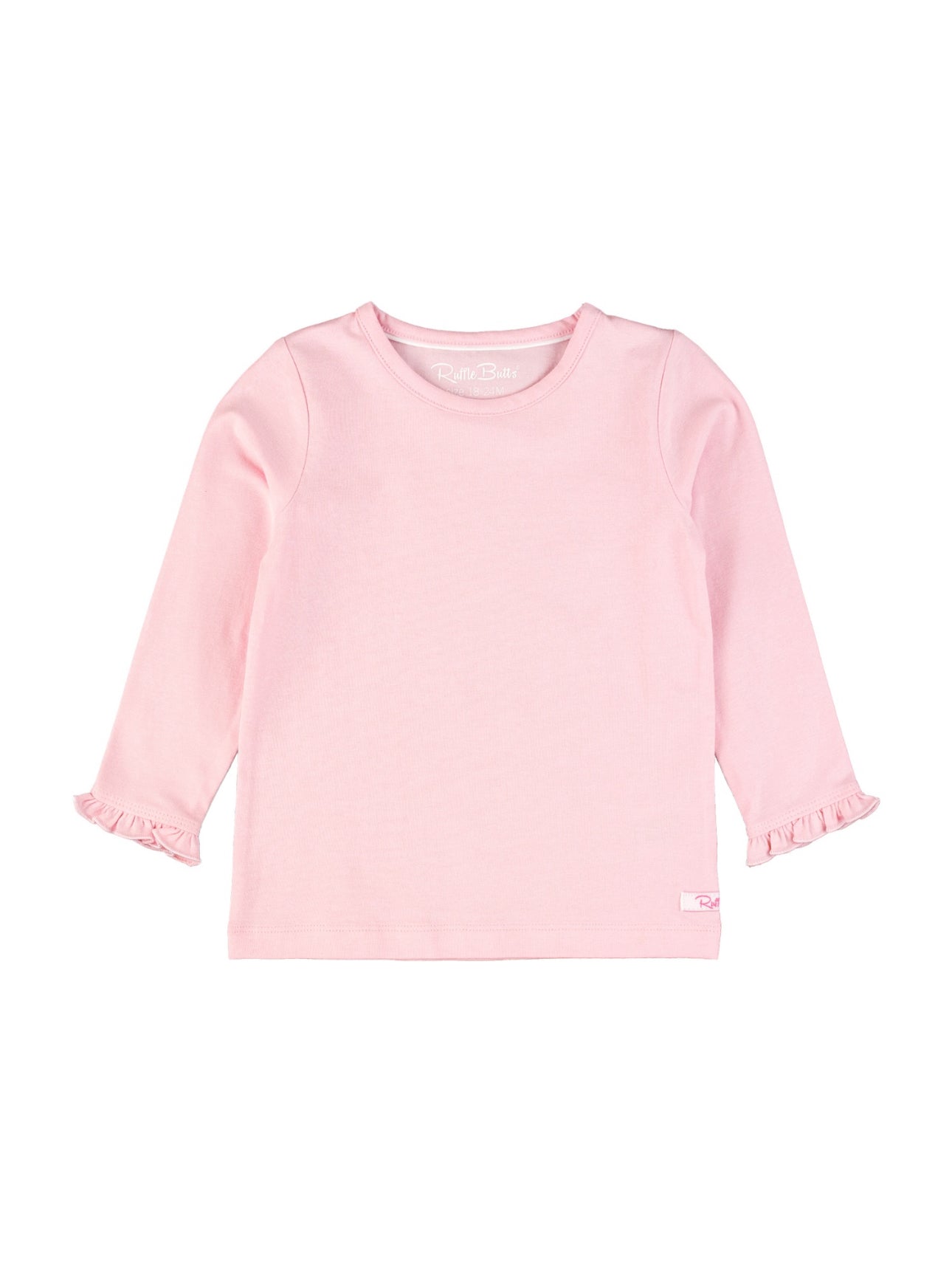 Knit Long Sleeve Ruffle