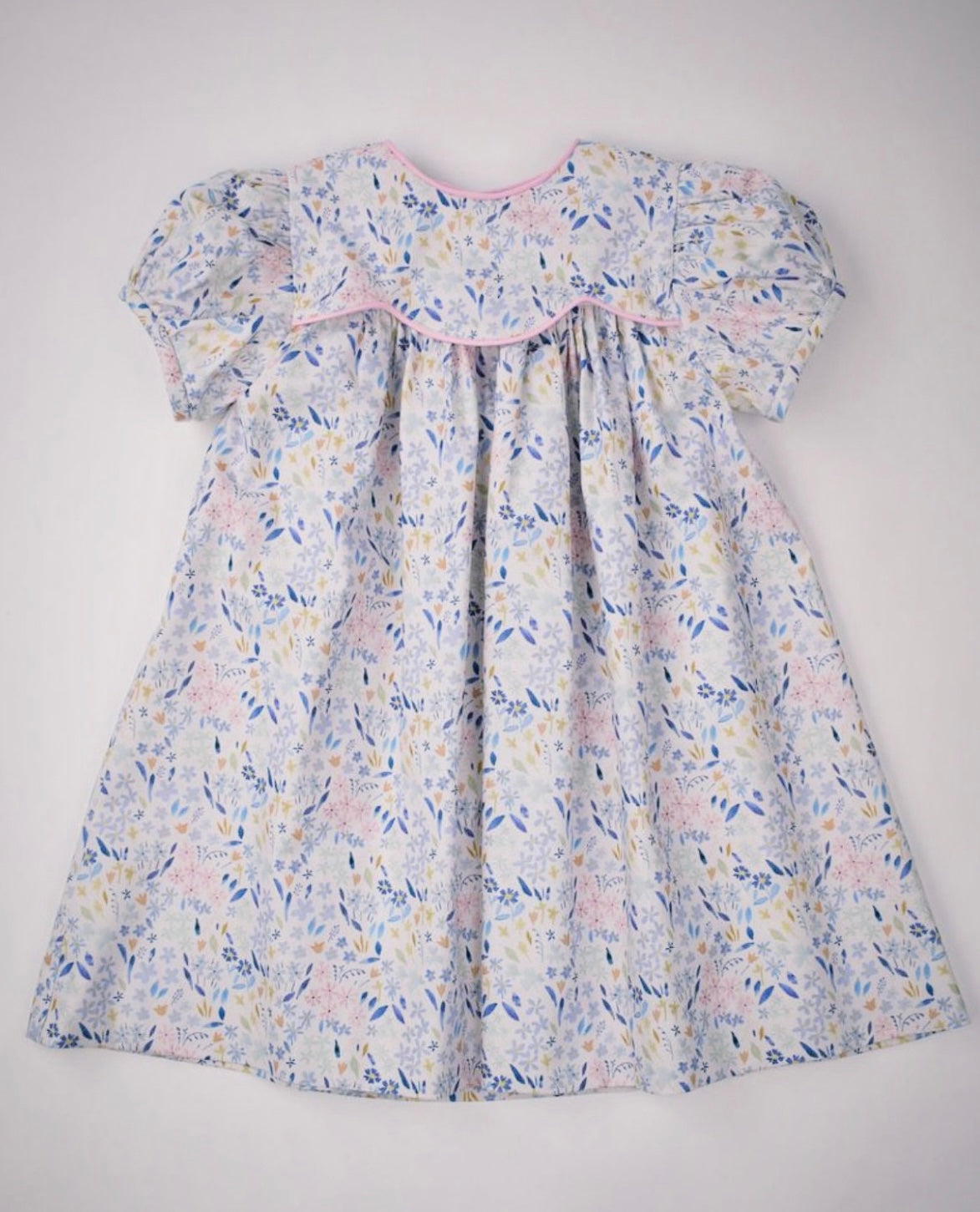 Blue Bell Print, FLOAT DRESS