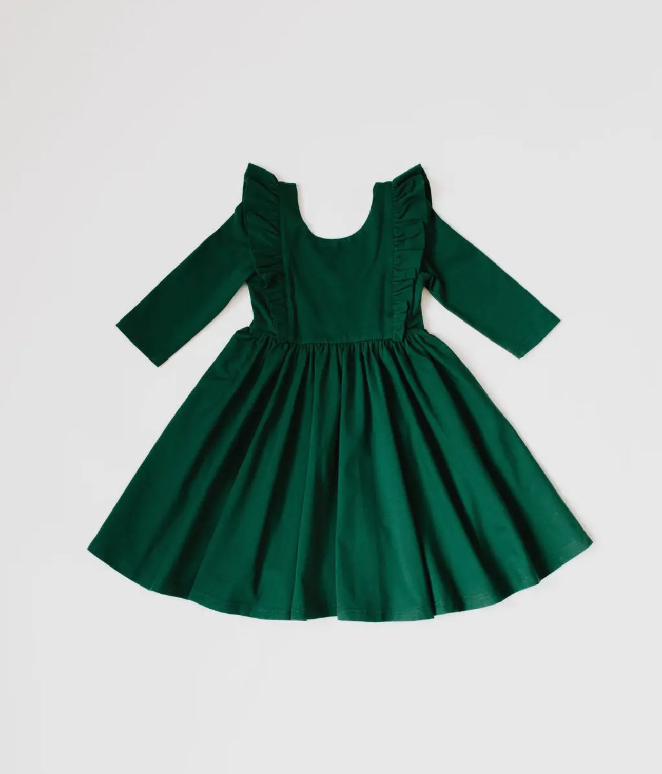 Adelisa Dress in Evergreen