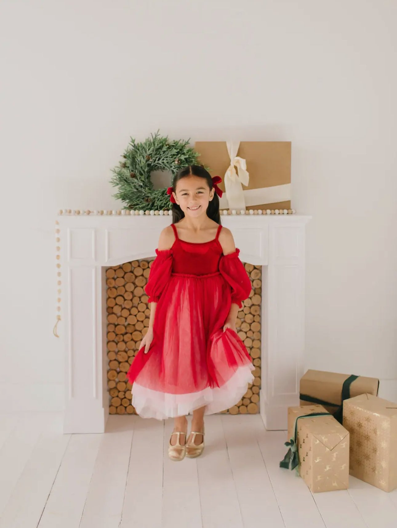 Everly Dress in Candy Cane